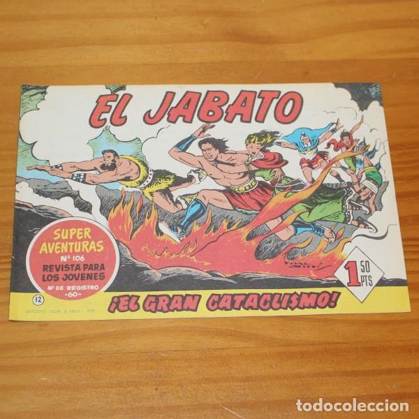 Tebeos: EL JABATO 12 EL GRAN CATACLISMO. FACSIMIL - Foto 1