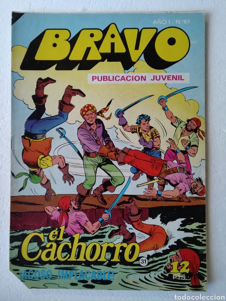 Tebeos: EL CACHORRO N&deg; 61 BRAVO - Foto 1
