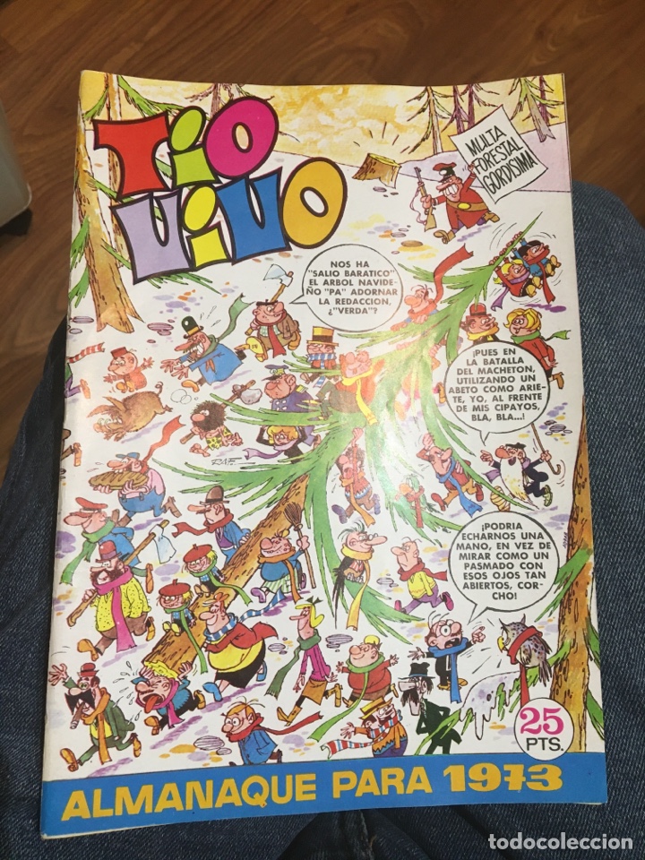 Tebeos: TÍO VIVO - ALMANAQUE PARA 1973 - BRUGUERA