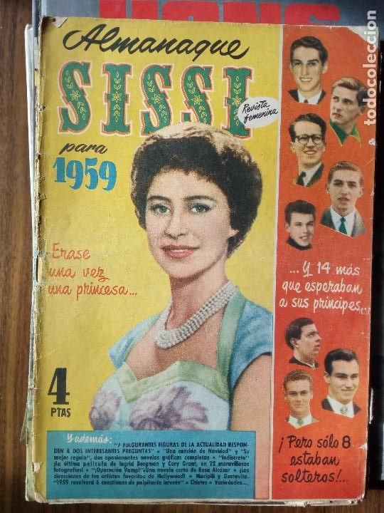 Tebeos: Almanaque Sissi para 1959 - Foto 1