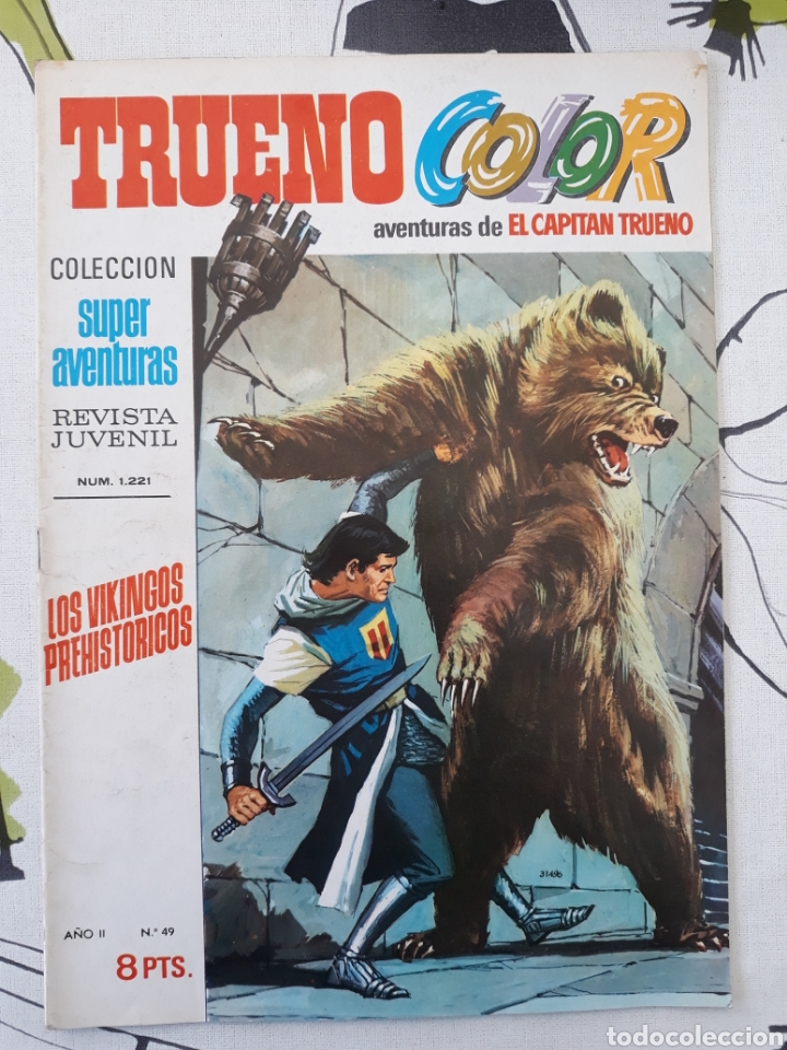 Comics: Trueno Color a&ntilde;o I n. 49 los vikingos prehist&oacute;ricos