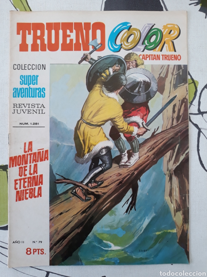 Comics: Trueno Color a&ntilde;o II n. 79 la monta&ntilde;a de la eterna niebla