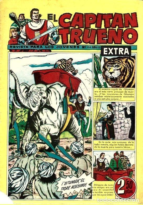 Tebeos: capit&aacute;n trueno extra n&ordm; 104 - Foto 1