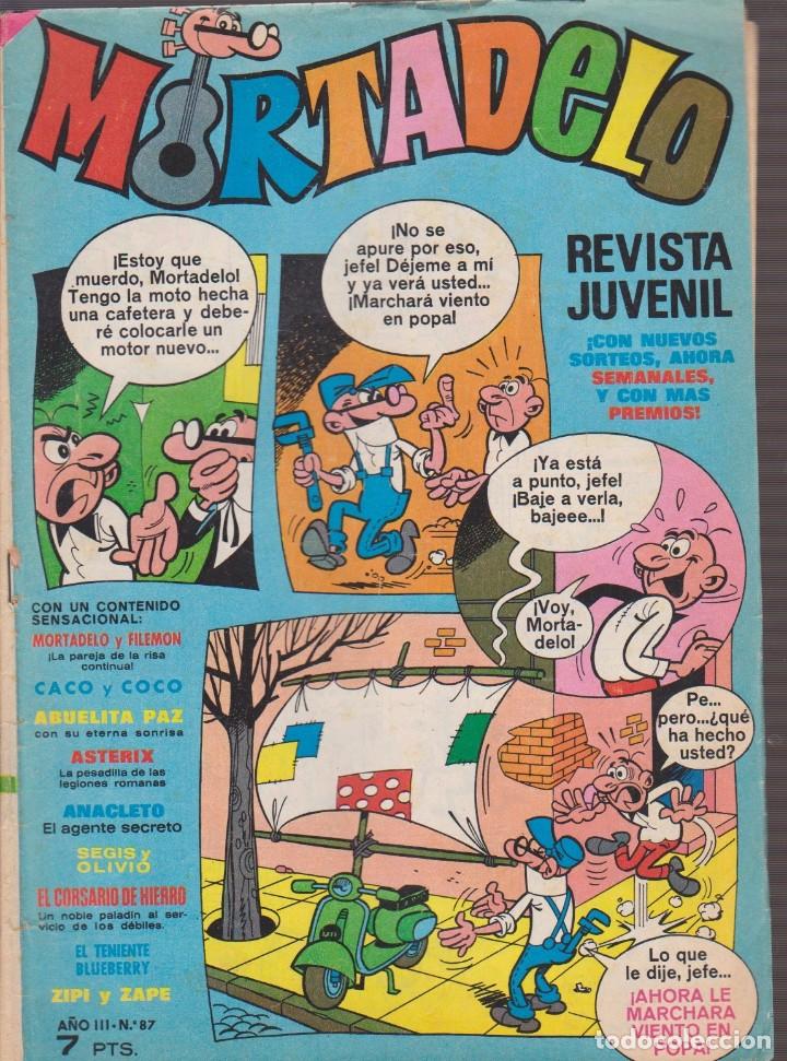 Tebeos: COMIC COLECCION MORTADELO N&ordm; 87 - Foto 1