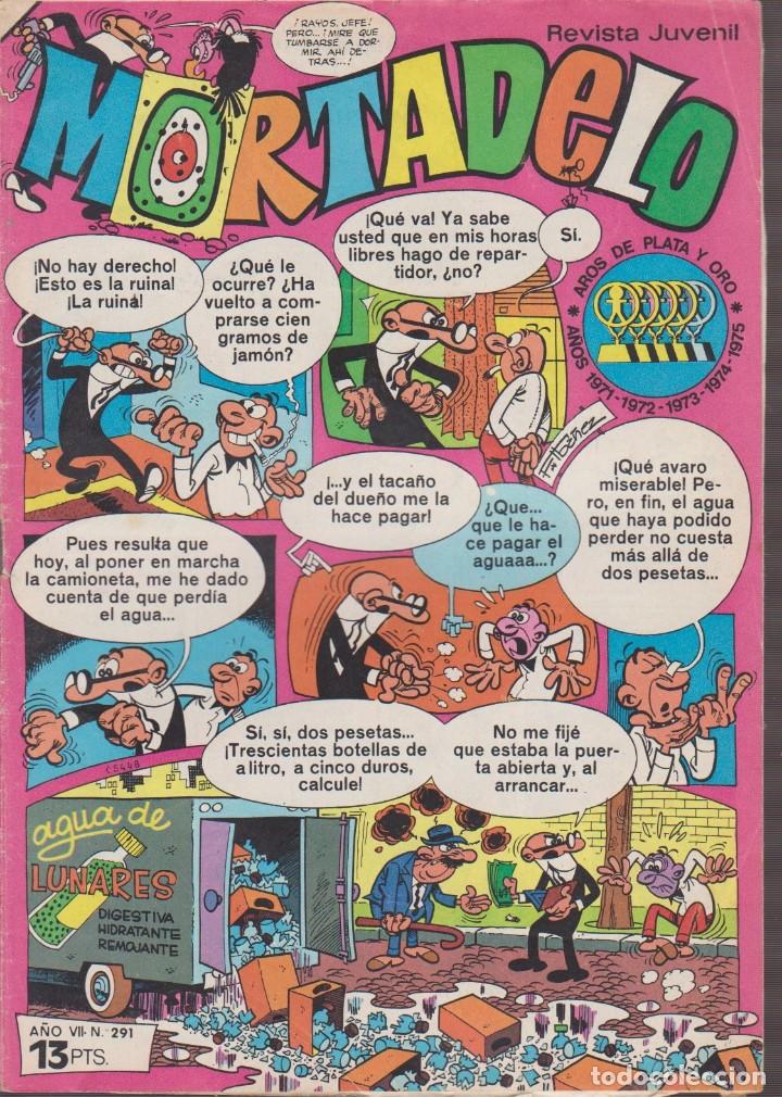 Tebeos: COMIC COLECCION MORTADELO N&ordm; 291 - Foto 1