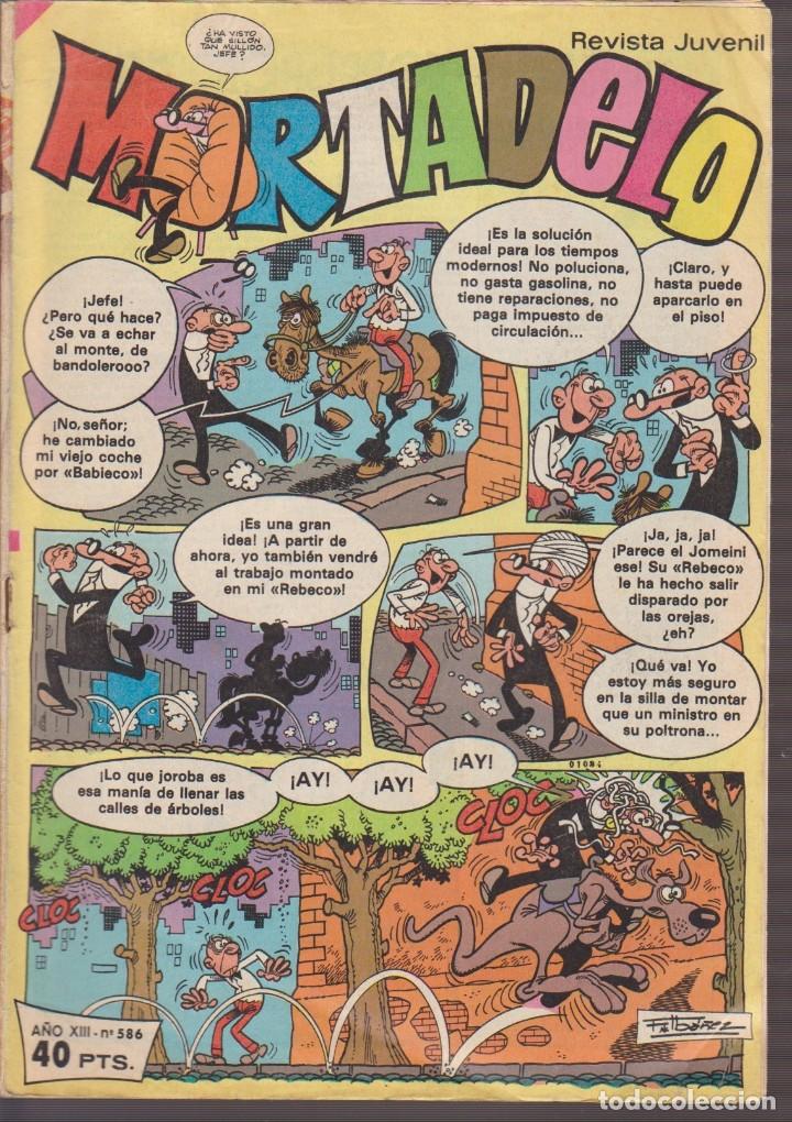 Tebeos: COMIC COLECCION MORTADELO N&ordm; 586 - Foto 1