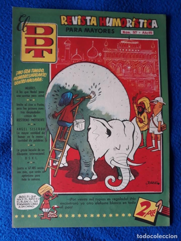 Tebeos: EL DDT N&ordm; 327 .............. BRUGUERA - Foto 1