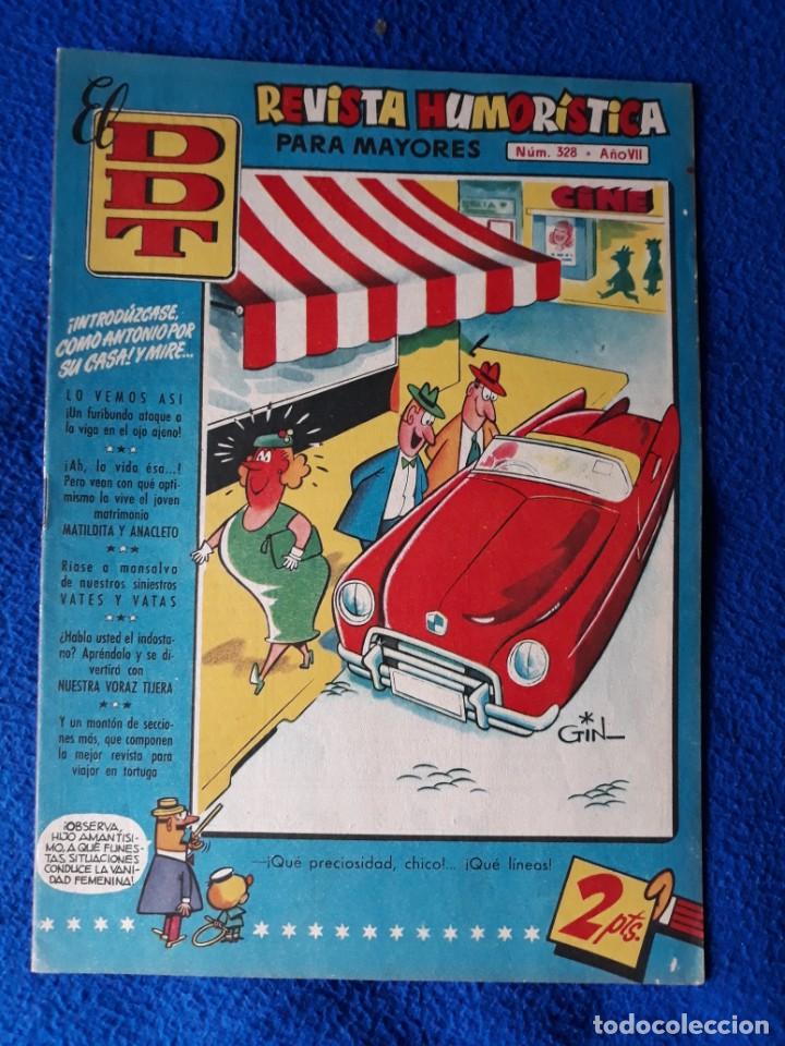 Tebeos: EL DDT N&ordm; 328 ........... BRUGUERA - Foto 1