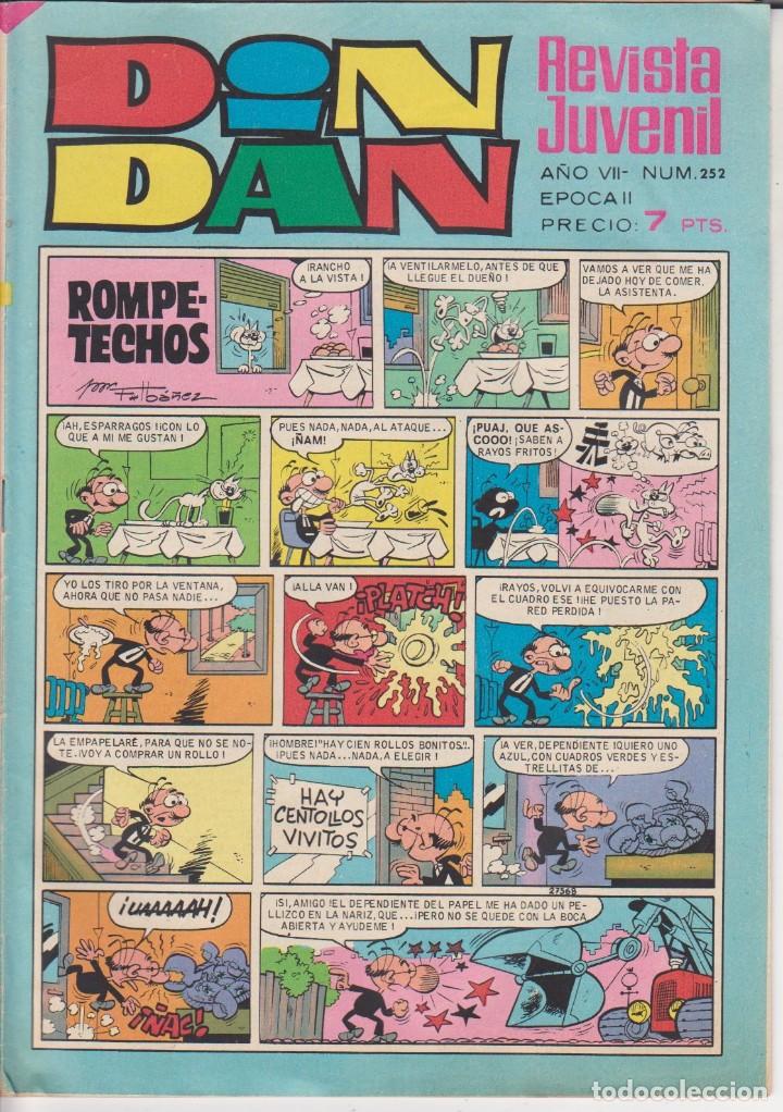 Tebeos: comic coleccion din dan n&ordm; 252 - Foto 1