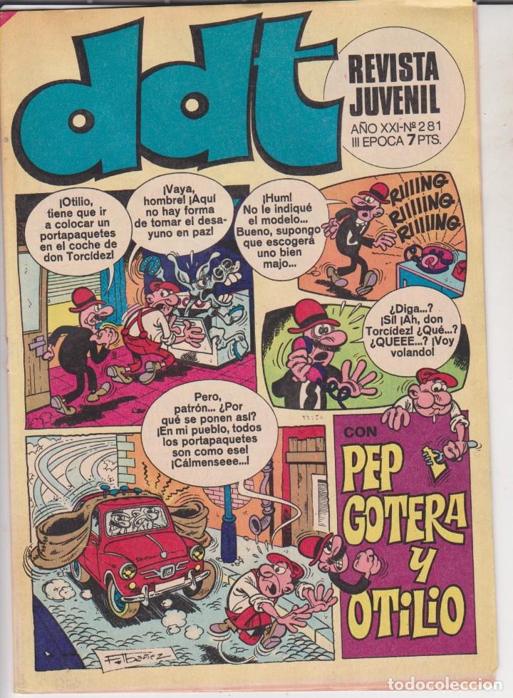 Tebeos: comic coleccion ddt n&ordm; 281 - Foto 1