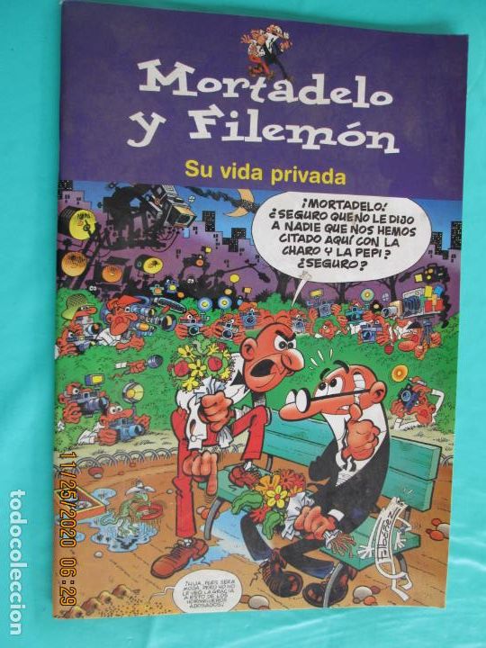 Tebeos: MORTADELO Y FILEMON , SU VIDA PRIVADA - EDICIONES B - 2004 - Foto 1
