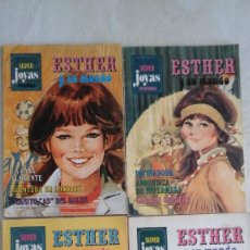 Tebeos: ESTHER Y SU MUNDO - 4 COMICS SUPER JOYAS FEMENINAS. Lote 227564065