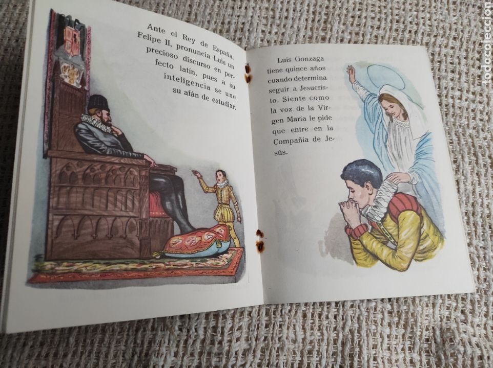 Tebeos: SAN LUIS GONZAGA - EN CUENTO INFANTIL - Foto 2
