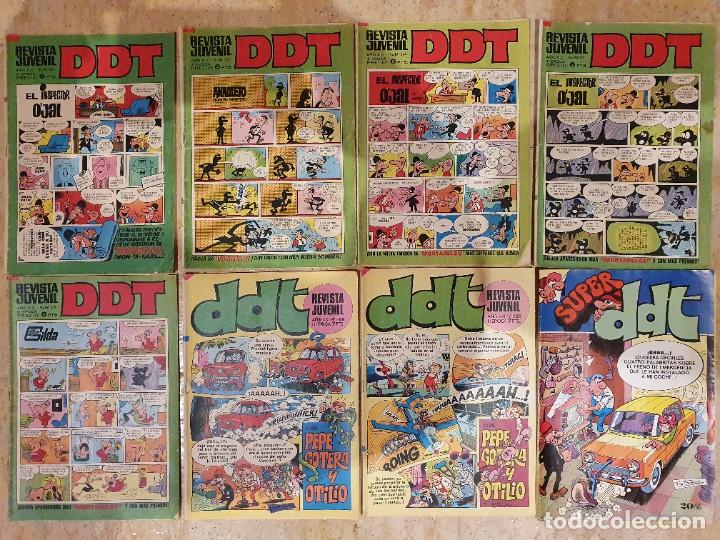 Tebeos: LOTE 7 DDT A&Ntilde;OS 70 + SUPER DDT N&Uacute;MERO 13