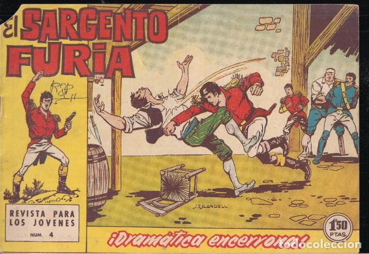 Tebeos: EL SARGENTO FURIA N&ordm; 4: &iexcl;DRAM&Aacute;TICA ENCERRONA! - Foto 1