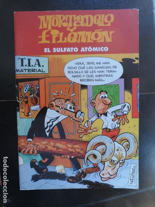 Tebeos: MORTADELO Y FILEM&Oacute;N - EL SULFATO ATOMICO - EDICIONES B 2004 - Foto 1
