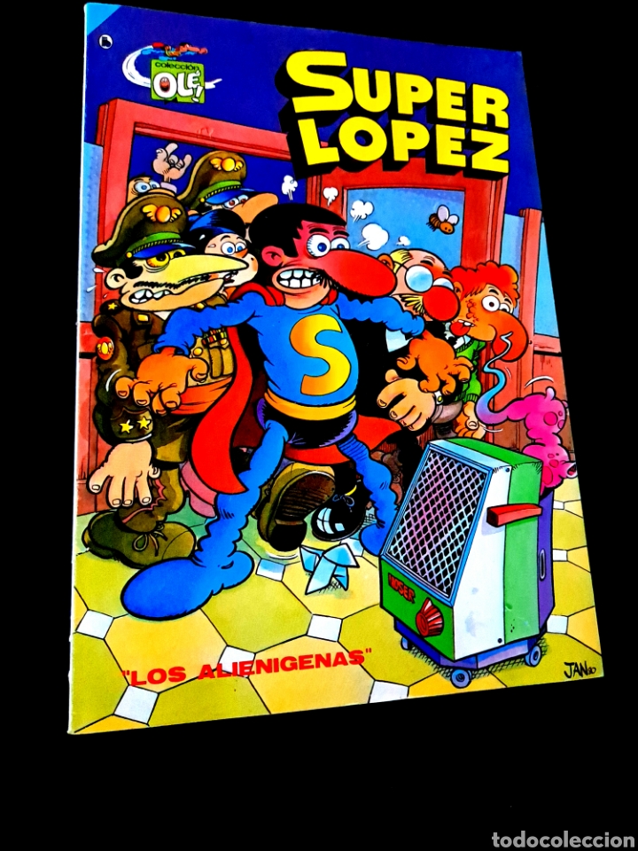 Muy Buen Estado 4° Cuarta Edicion Super Lopez 4 Comics Ediciones B 1986 Ole Bruguera