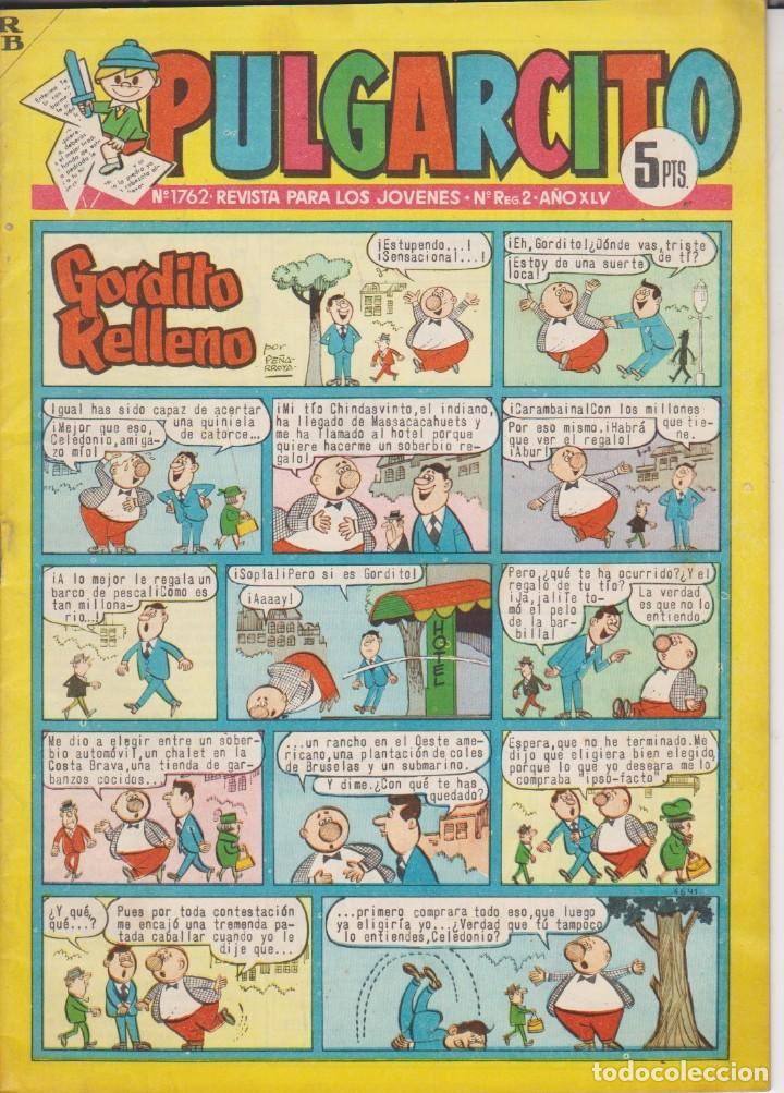 Tebeos: comic coleccion PULGARCITO N&ordm; 1762 - Foto 1