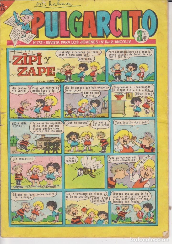 Tebeos: comic coleccion PULGARCITO N&ordm; 1731 - Foto 1