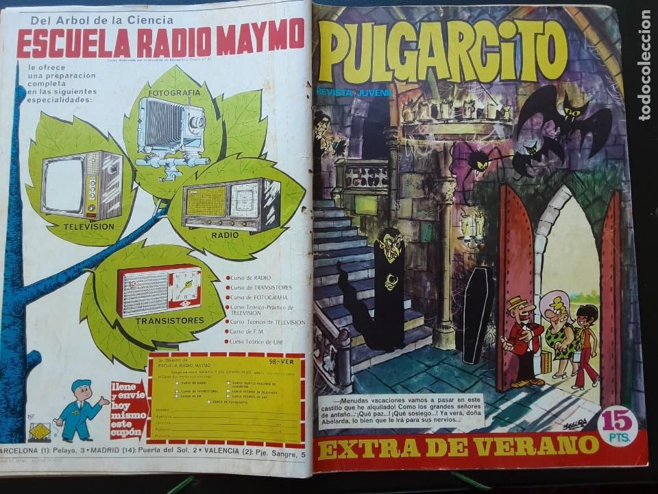 Tebeos: PULGARCITO EXTRA DE VERANO 1970 - Foto 1