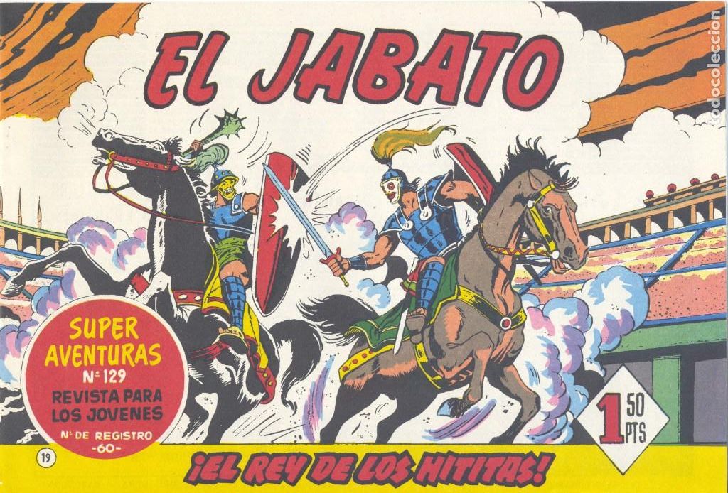 Tebeos: jabato 19. Ediciones B. (facs&iacute;mil) - Foto 1