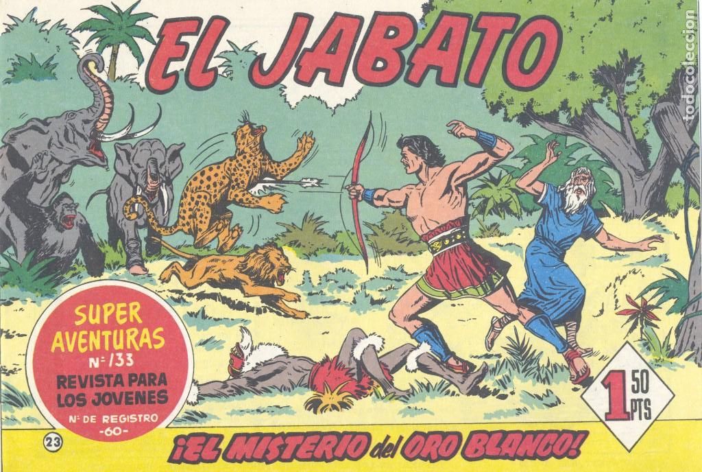 Tebeos: jabato 23. Ediciones B. (facs&iacute;mil) - Foto 1