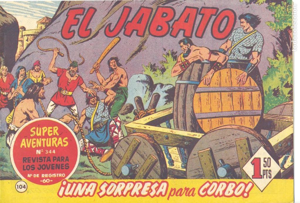 Tebeos: jabato 104. Bruguera original - Foto 1