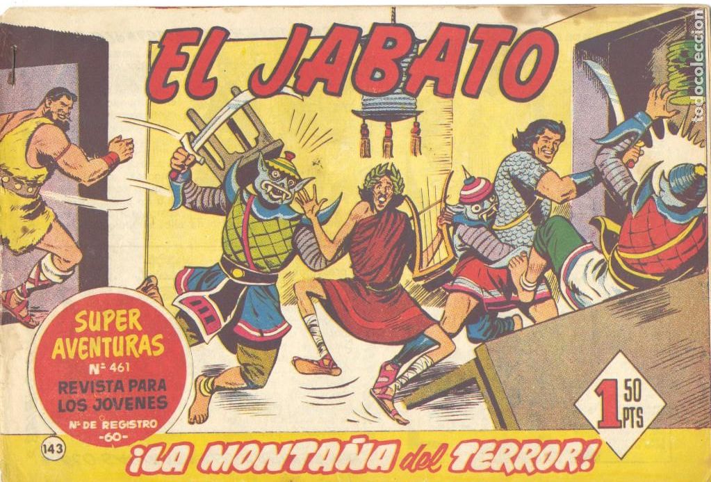 Tebeos: jabato 143. Bruguera original - Foto 1