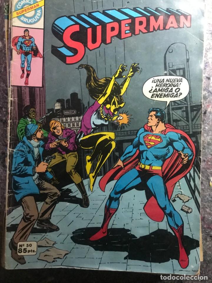 Tebeos: SUPERMAN N&ordm; 50 DE COMICS BRUGUERA - Foto 1
