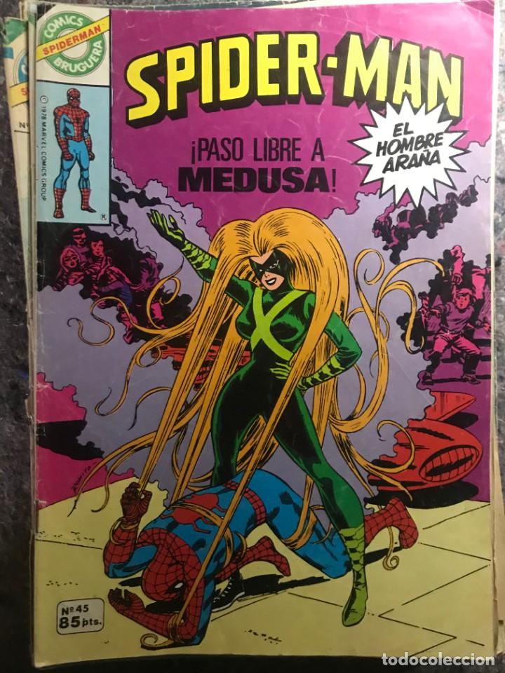 Tebeos: SPIDERMAN DE COMICS BRUGUERA N&ordm; 45 - Foto 1