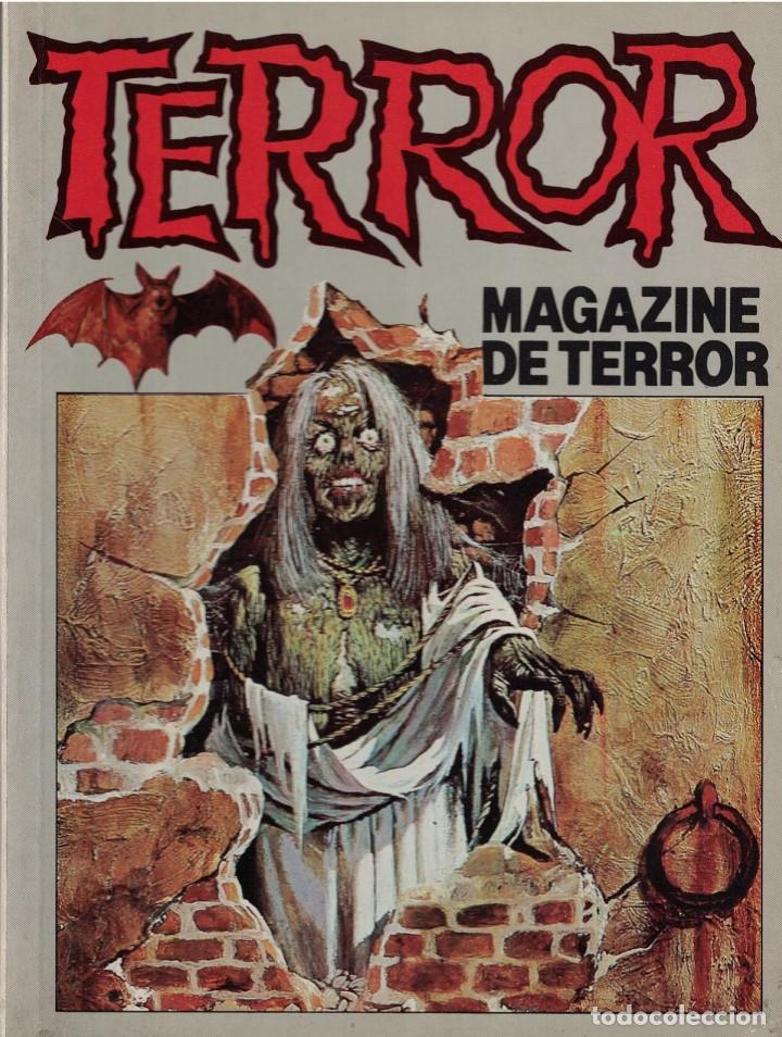 Tebeos: (CA-017) - TERROR - MAGACINE DE TERROR - TAPA PARA ENCUADERNAR VARIOS NUMEROS