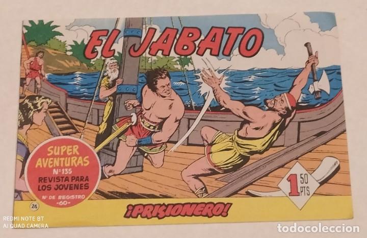 Tebeos: FACSIMIL EL JABATO N&ordm; 24 EDICIONES B.- &iexcl;PRISIONERO! - Foto 1