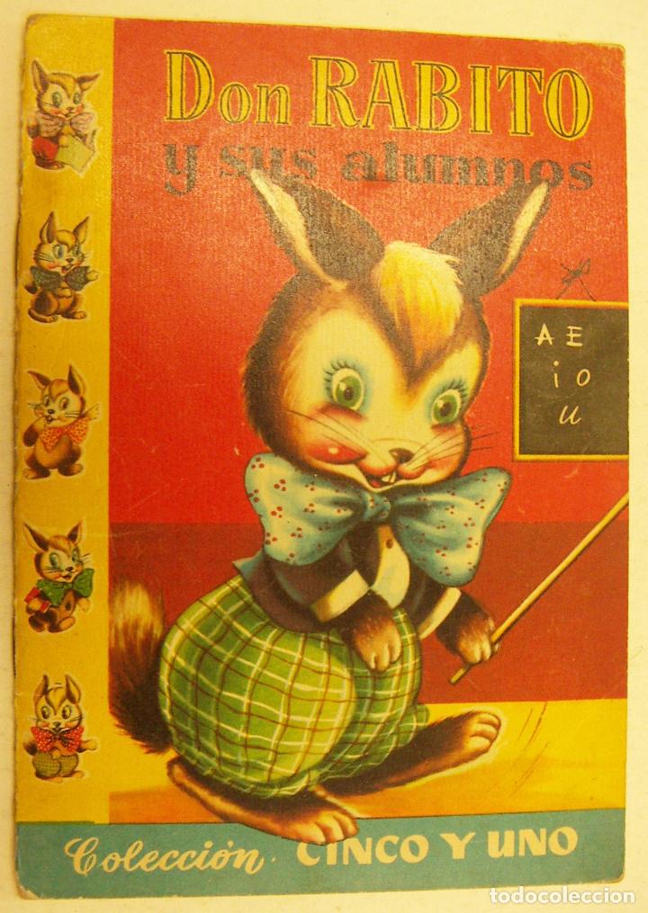 Tebeos: COLECCION CINCO Y UNO N&ordm; 6 DON RABITO Y SUS ALUMNOS - ED.BRUGUERA 1960