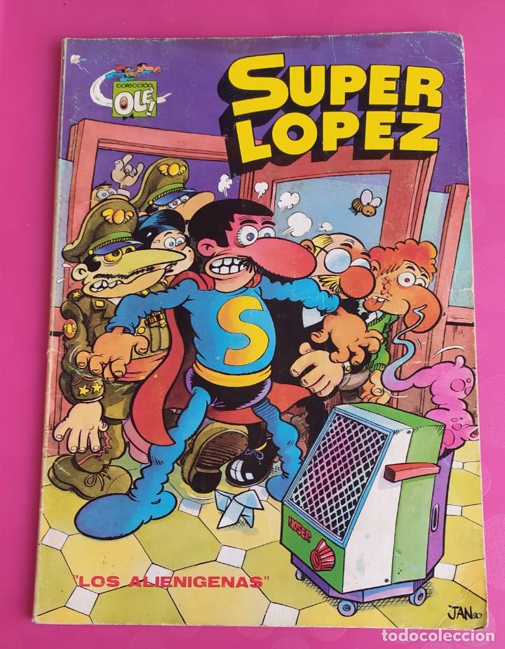 Tebeos: SUPER LOPEZ N&ordm; 3 LOS ALIENIGENAS - OLE - Foto 1
