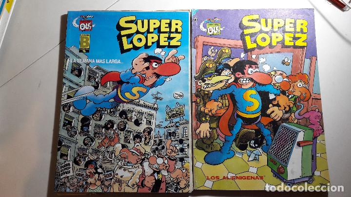 Tebeos: Lote de 2 c&oacute;mics de Superlopez - Foto 1
