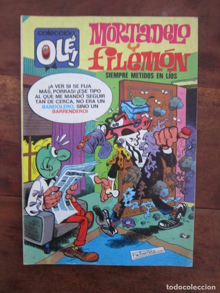 Siempre metidos en líos. Mortadelo y Filemón. Colección Olé