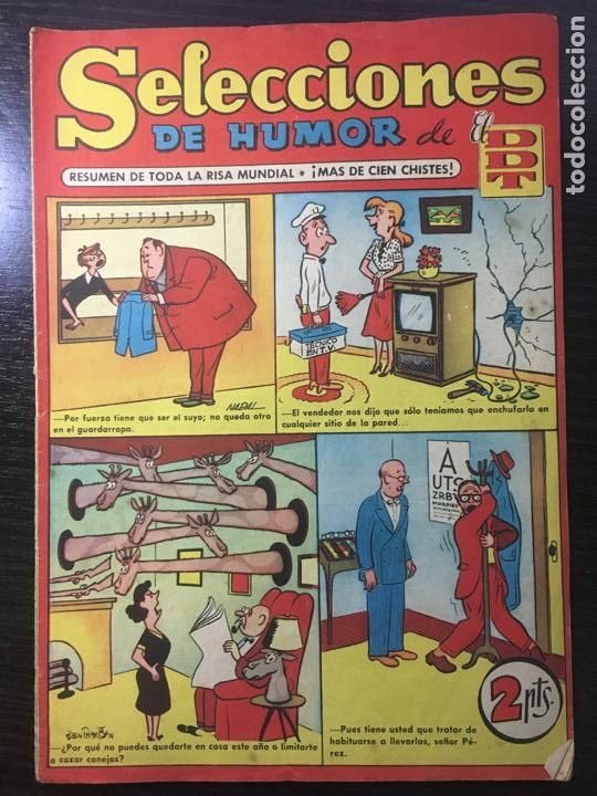 Tebeos: Comic Selecciones de humor DDT - n&ordm; 40 - Foto 1