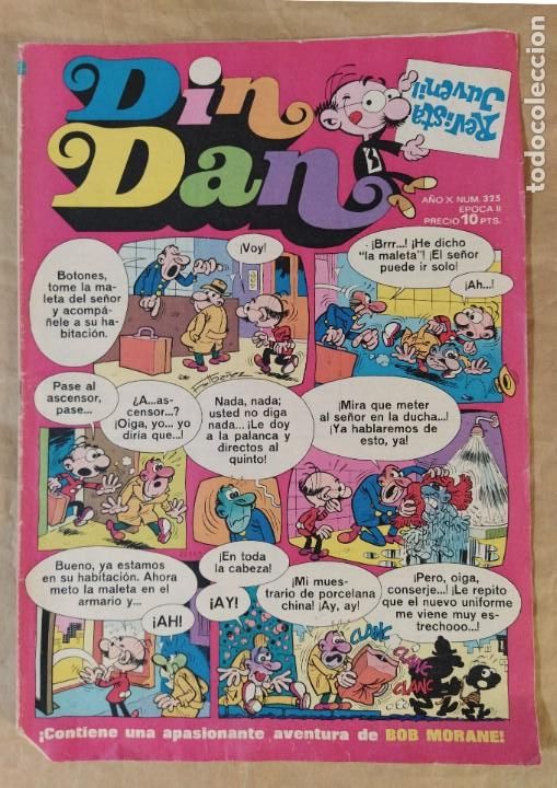 Tebeos: DIN DAN - BRUGUERA / N&Uacute;MERO 325 - Foto 1