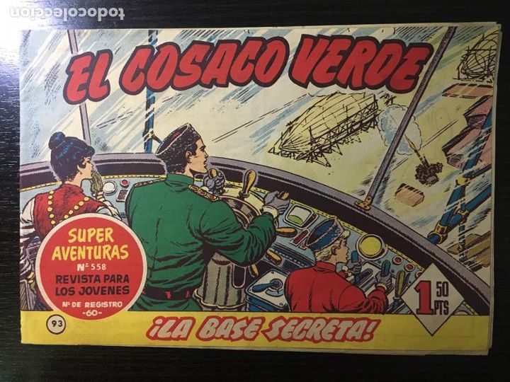 Tebeos: Comic El Cosaco verde - n&ordm; 93 - Original - Foto 1