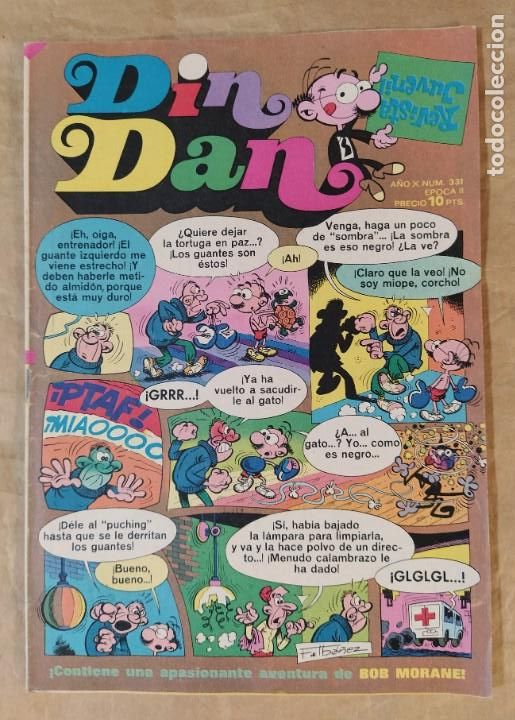 Tebeos: DIN DAN - BRUGUERA / N&Uacute;MERO 331 - Foto 1