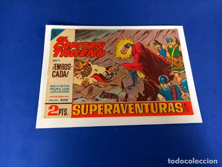 Tebeos: CAPITAN TRUENO- N&ordm; 428 - ORIGINAL - Foto 1