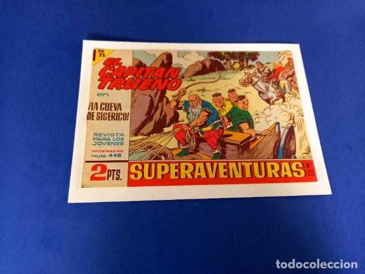 Tebeos: CAPITAN TRUENO- N&ordm; 446 - ORIGINAL - Foto 1