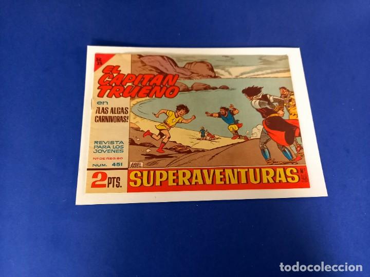 Tebeos: CAPITAN TRUENO- N&ordm; 451 - ORIGINAL - Foto 1