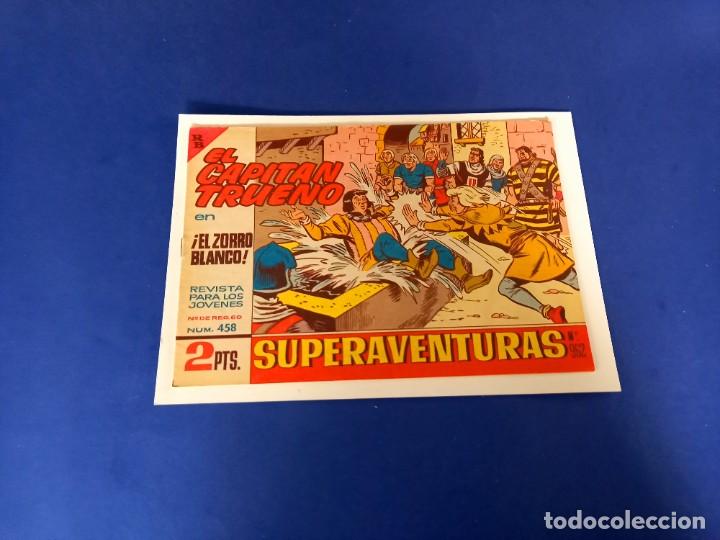 Tebeos: CAPITAN TRUENO- N&ordm; 458 - ORIGINAL - Foto 1