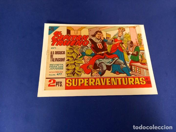 Tebeos: CAPITAN TRUENO- N&ordm; 477 - ORIGINAL - Foto 1