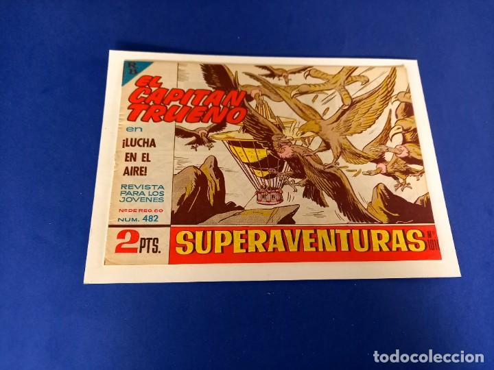 Tebeos: CAPITAN TRUENO- N&ordm; 482 - ORIGINAL - Foto 1