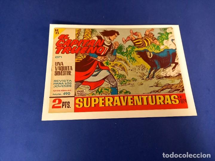 Tebeos: CAPITAN TRUENO- N&ordm; 490 - ORIGINAL - Foto 1