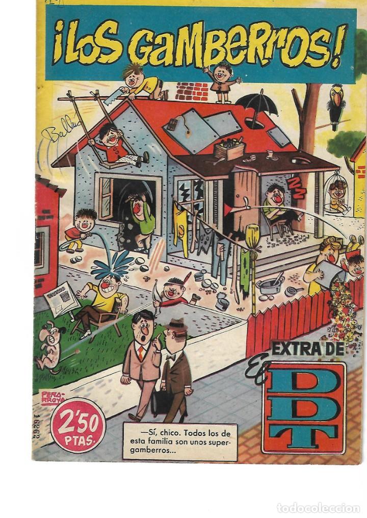 Tebeos: LOS GAMBERROS EXTRA DDT- - Foto 1