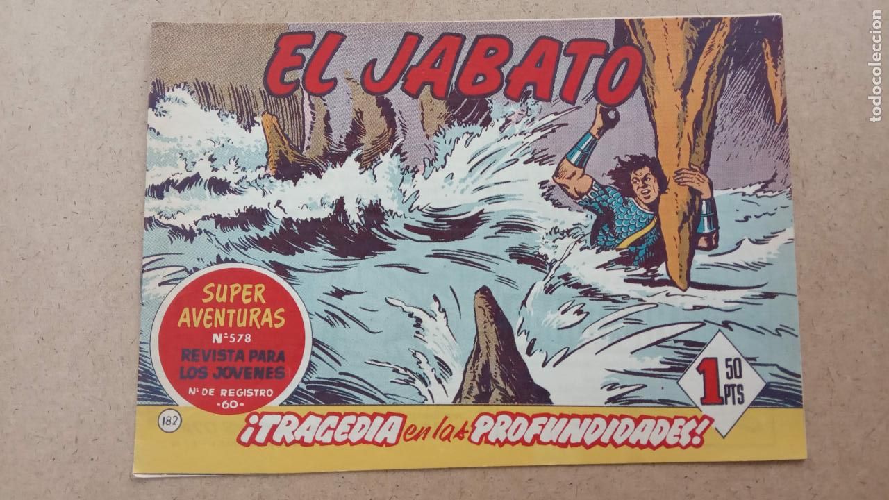 Tebeos: EL JABATO ORIGINAL N&ordm; 182 - Foto 1