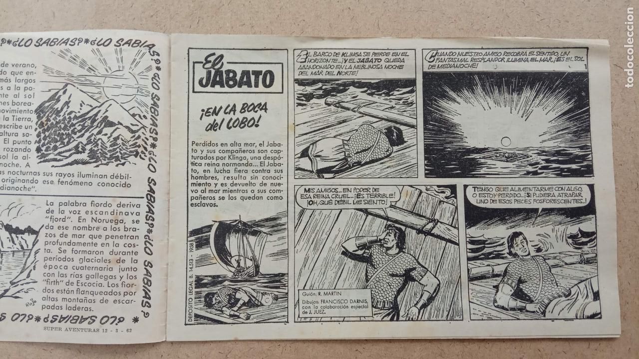 Tebeos: EL JABATO ORIGINAL N&ordm; 1783 - Foto 2